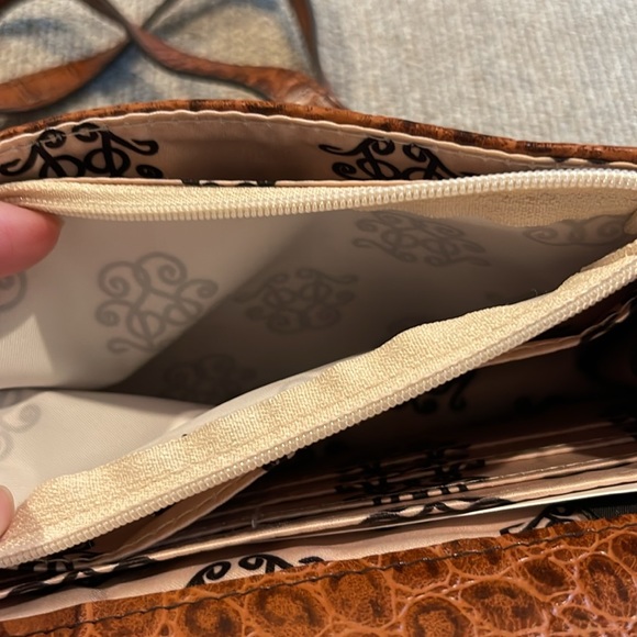 Jessica Simpson gator print shoulder bag - Picture 8 of 12